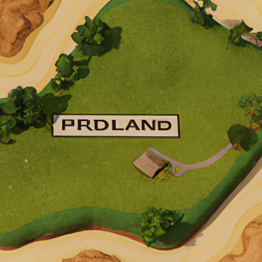 מבט אווירי של חלקת קרקע למכירה, המציג את החשיבות של הבנת חוקיות ודרישות תיעוד בעת רכישת קרקע.