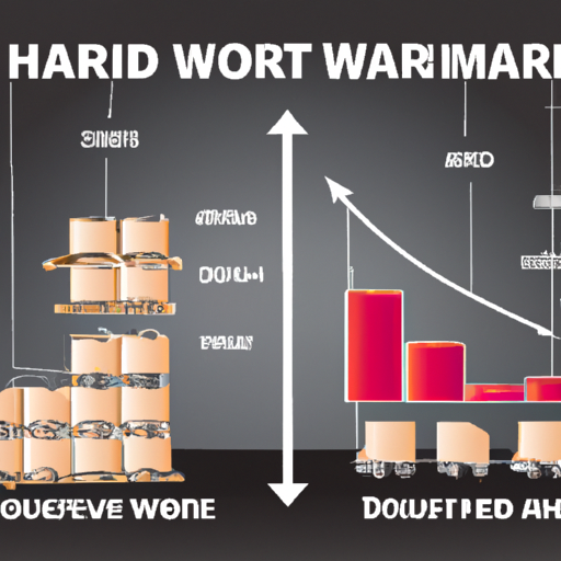 אינפוגרפיקה הממחישה את הקשר בין היצע וביקוש מחסן.