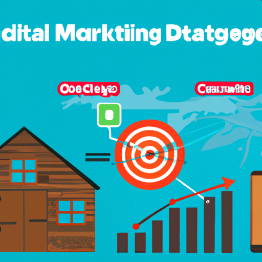 אינפוגרפיקה הממחישה את ההשפעות של אסטרטגיות שיווק דיגיטליות על הנראות והטווח של מחסנים עסקיים.