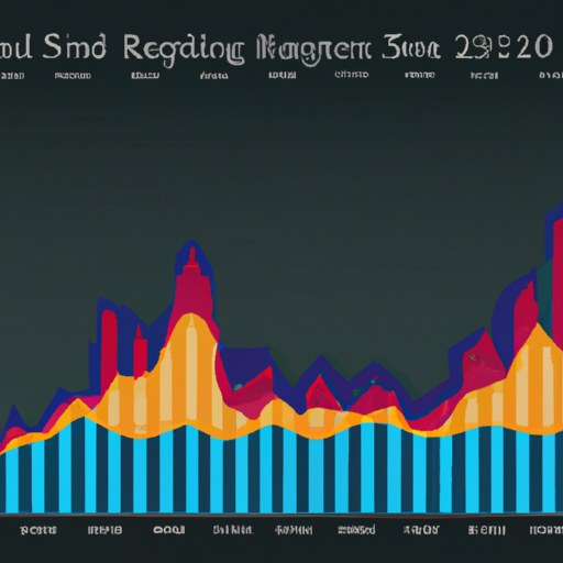 גרף המציג את התנודות במגמות בשוק הנדל"ן לאורך זמן.