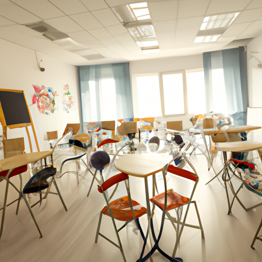 תמונה של כיתה מודרנית ומאובזרת להשכרה