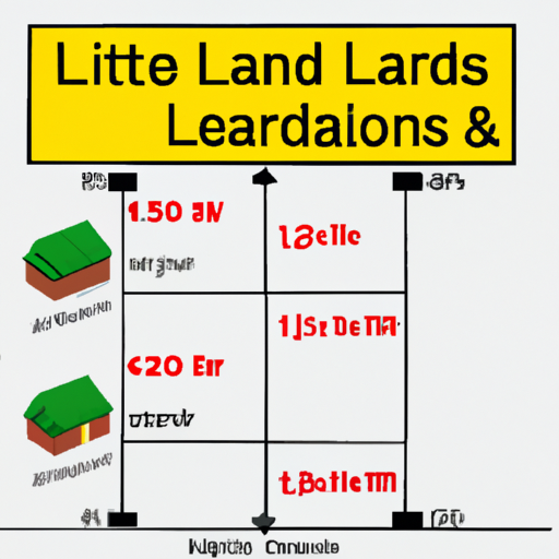 השוואה בין גדלי קרקע, המדגימה כיצד הגודל יכול להשפיע על החלטת הקונה.