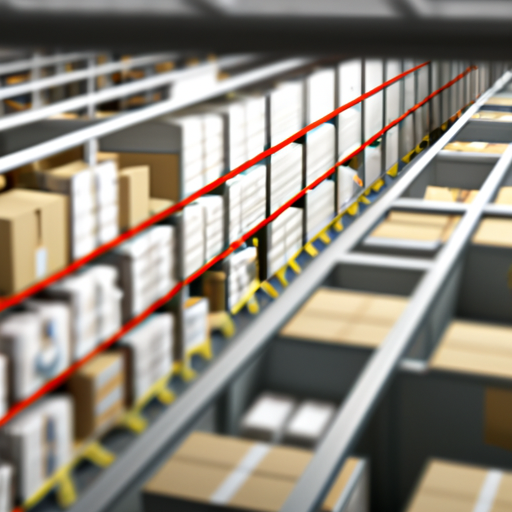 מחסן עסקי שוקק חיים, הממחיש את הביקוש הגובר לחללים כאלה