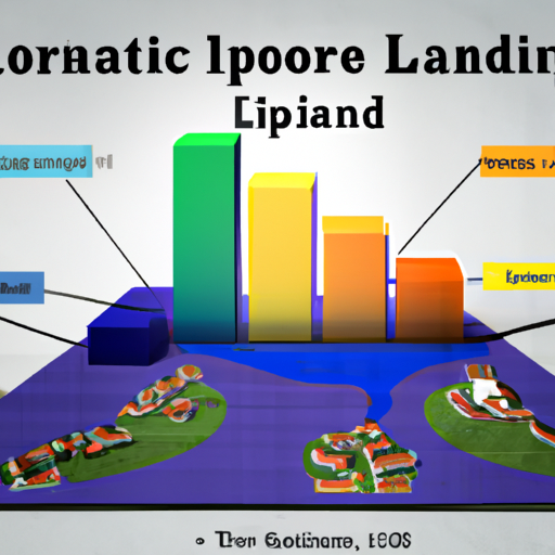 תרשים המציג את ההשפעה של גורמים כלכליים על מחירי הקרקע