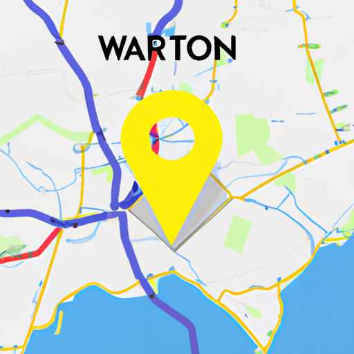 מפה המדגישה את המיקום האסטרטגי של מתקני מחסן מצליחים