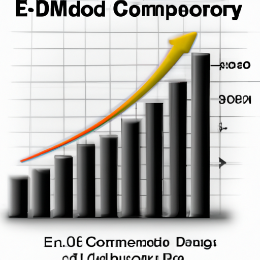 גרף המתאר את צמיחת המסחר האלקטרוני והשפעתו על הביקוש למחסנים.