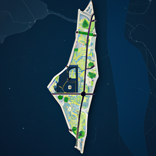 1. מפת ישראל עם אזורי תעשייה פופולריים מודגשים.