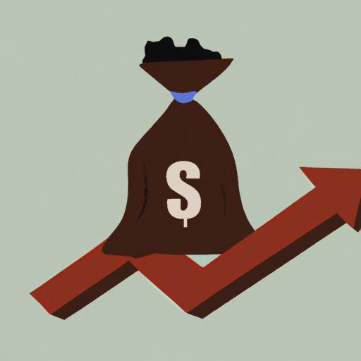 3. איור של שקית כסף עם חץ מצביע כלפי מטה, המציין את השפעת עלות המחסן על רווחי העסק.