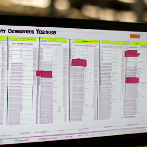 תמונת מצב של מערכת ניהול מלאי חדישה בפעולה, המציגה מעקב בזמן אמת אחר מלאי המחסנים.