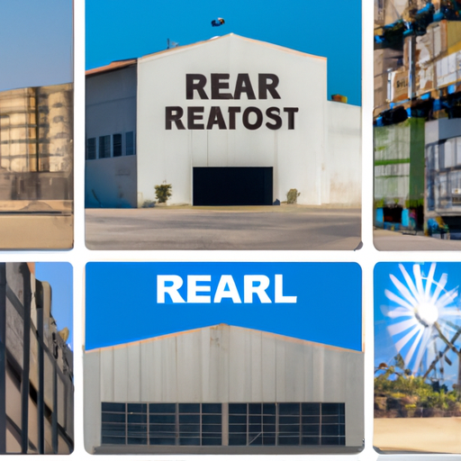 קולאז' תמונות המציג את 5 המחסנים המובילים להשכרה בישראל.