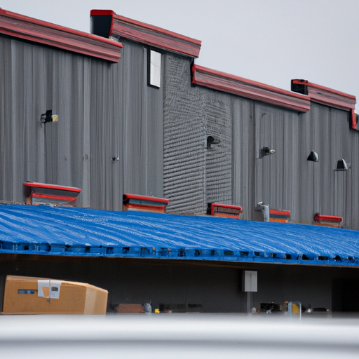 צילום של מחסן באזור שוק שוקק, מבליט את קרבתו ללקוחות פוטנציאליים.