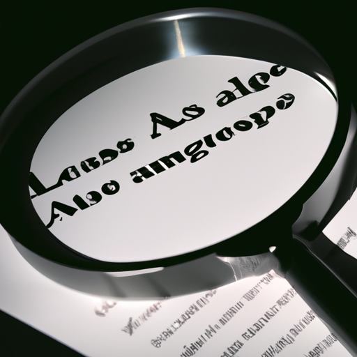 זכוכית מגדלת על הסכם שכירות המדגיש את האותיות הקטנות