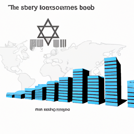 תרשים עמודות הממחיש את המתאם בין הכלכלה הישראלית לביקוש למחסנים.