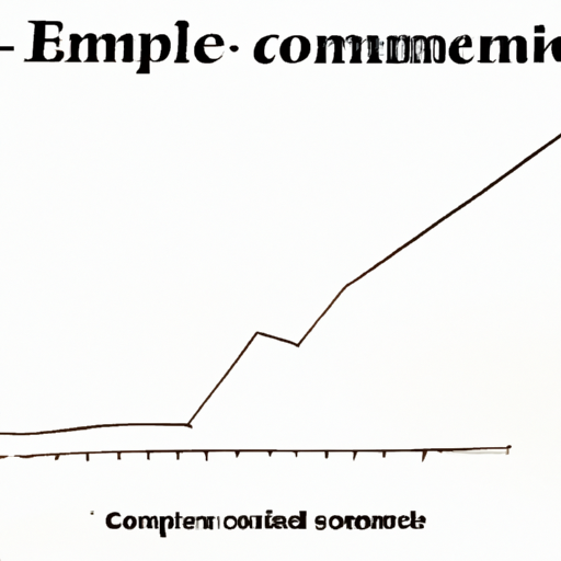 1. גרף קווי הממחיש את הצמיחה האקספוננציאלית של המסחר האלקטרוני בעשור האחרון.